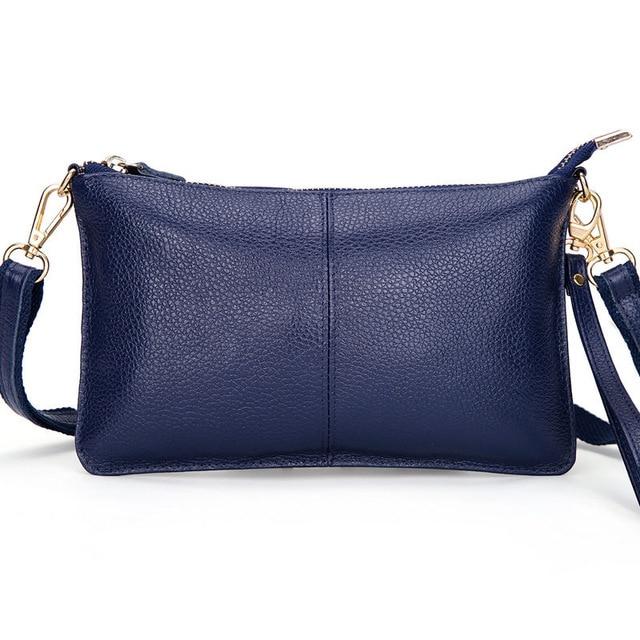 Small Leather Clutch Handbag