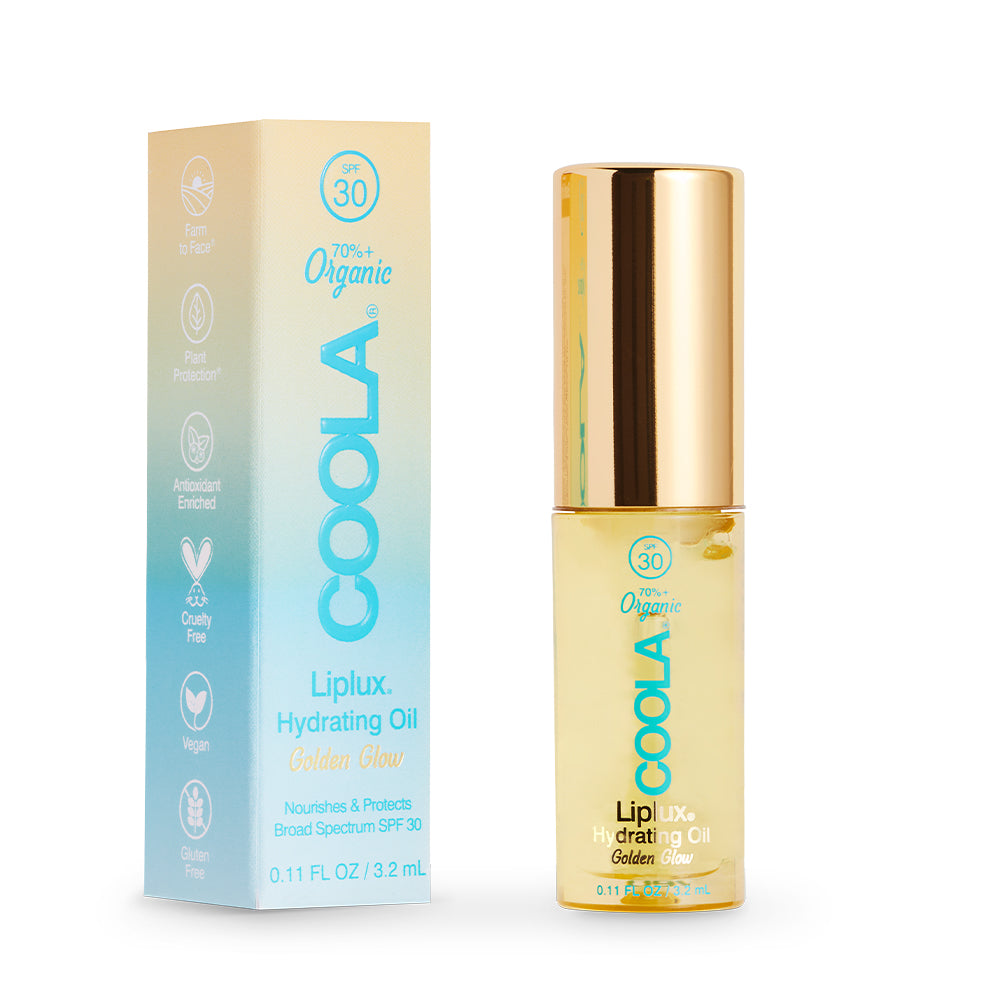 Classic Liplux? Organic Hydrating Lip Oil Sunscreen SPF 30 | COOLA
