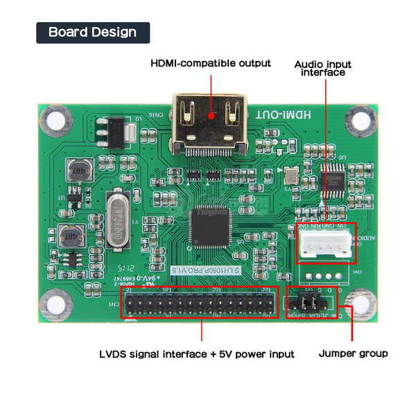 LVDS to HDMI Adapter Board-Latest Version(Third Generation)