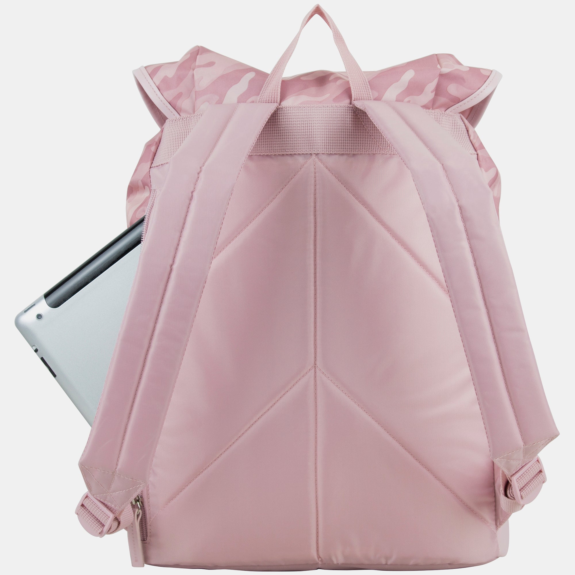 Fuel Drawstring Backpack With Double Rose Gold Buckles