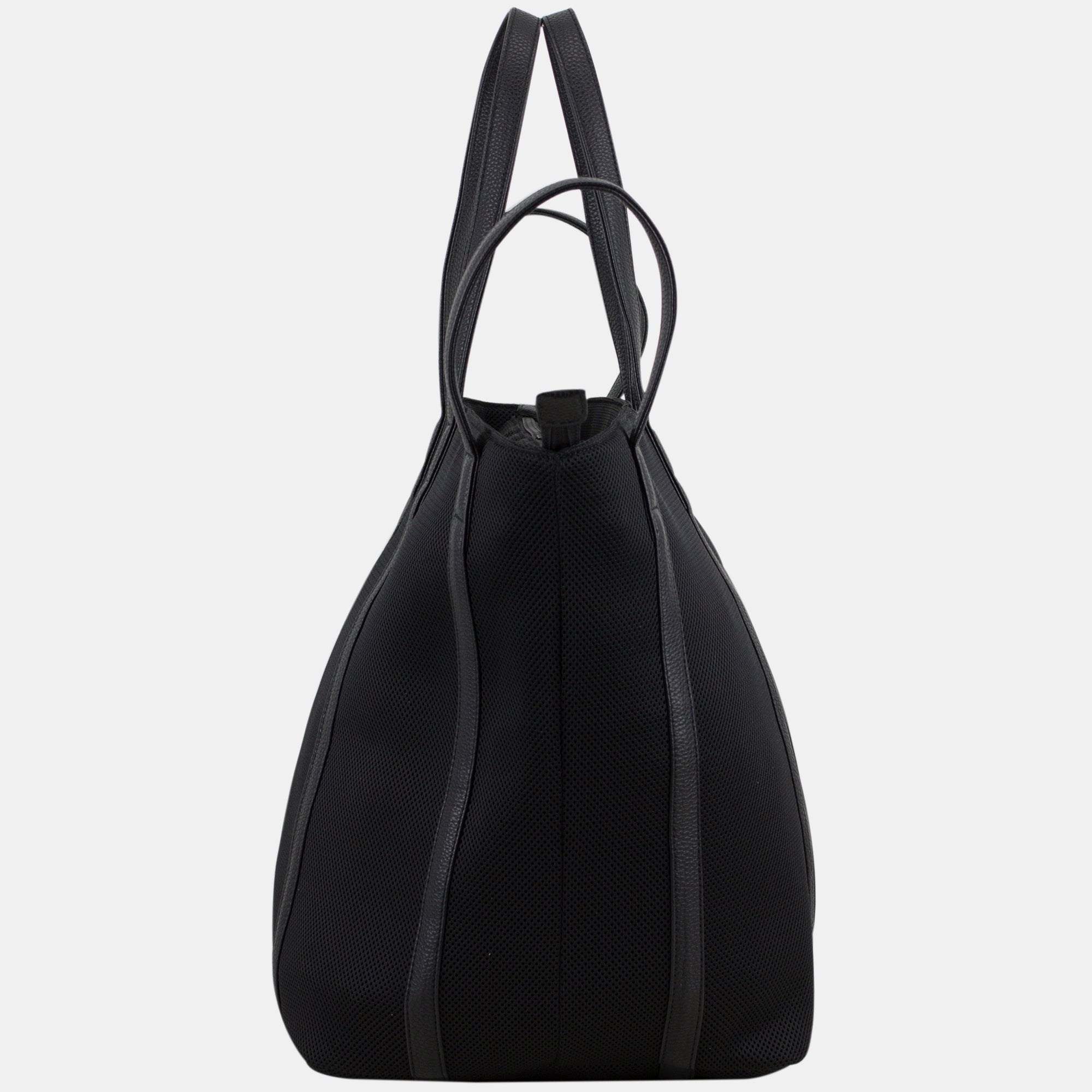 BODHI Iconic Classic City Shopper Tote, Black