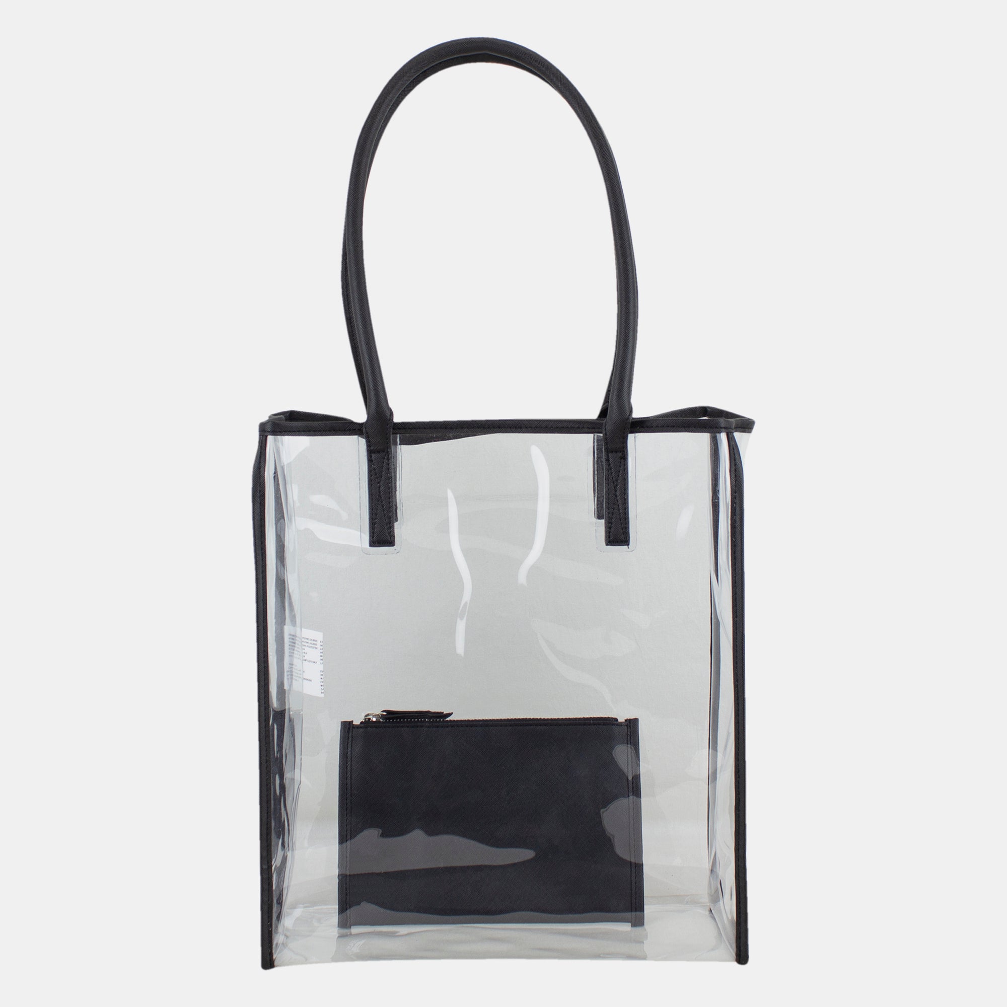 BIJOUX LIMITED Clear Shopper with Removable Clutch