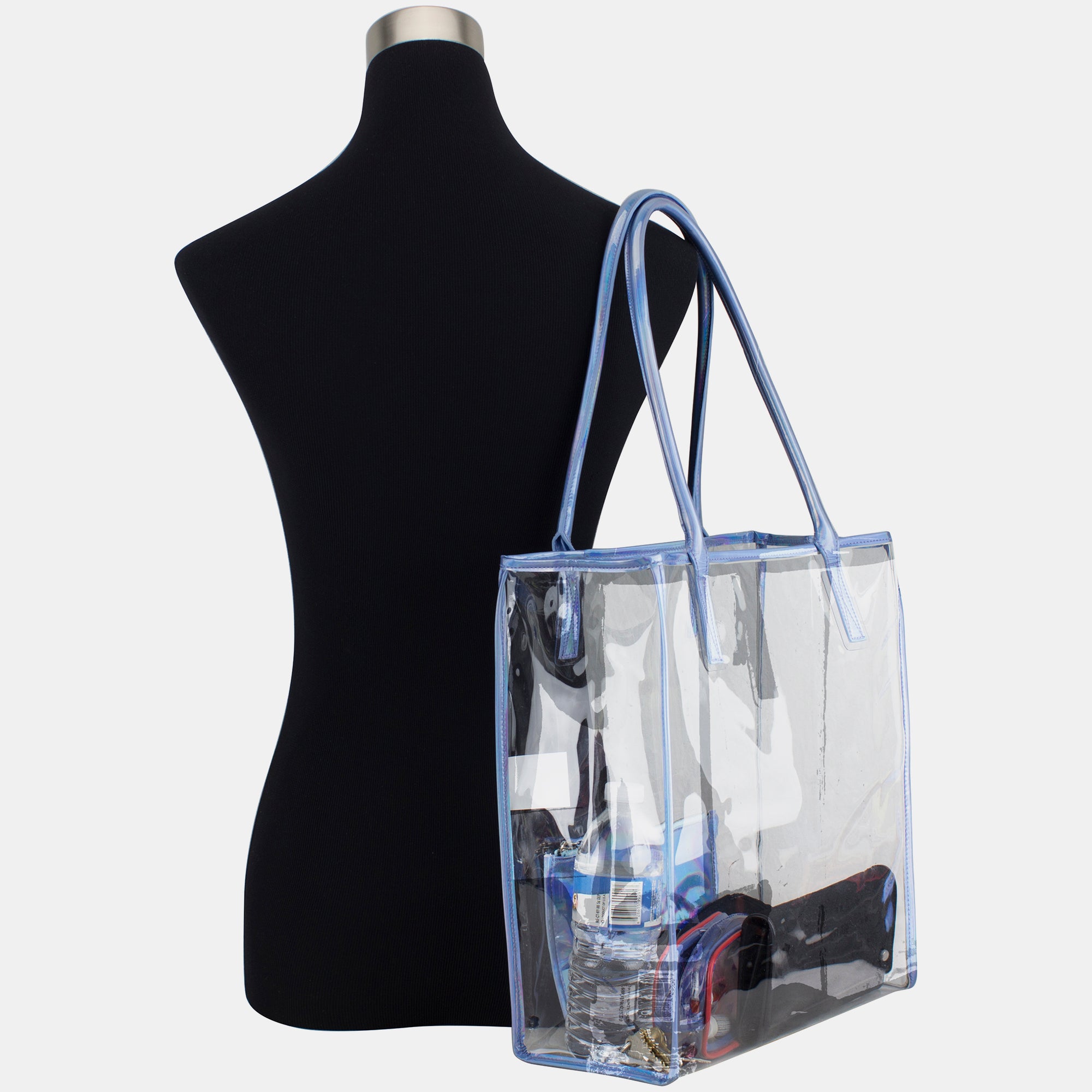 BIJOUX LIMITED Clear Shopper with Removable Clutch