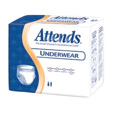 Attends Unisex Regular Absorbency Value Tier Protective Underwear Medium 34