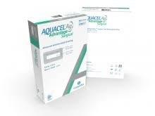 Aquacel Ag Advantage Surgical Advanced Antimicrobial Dressing With Silver, 3.5