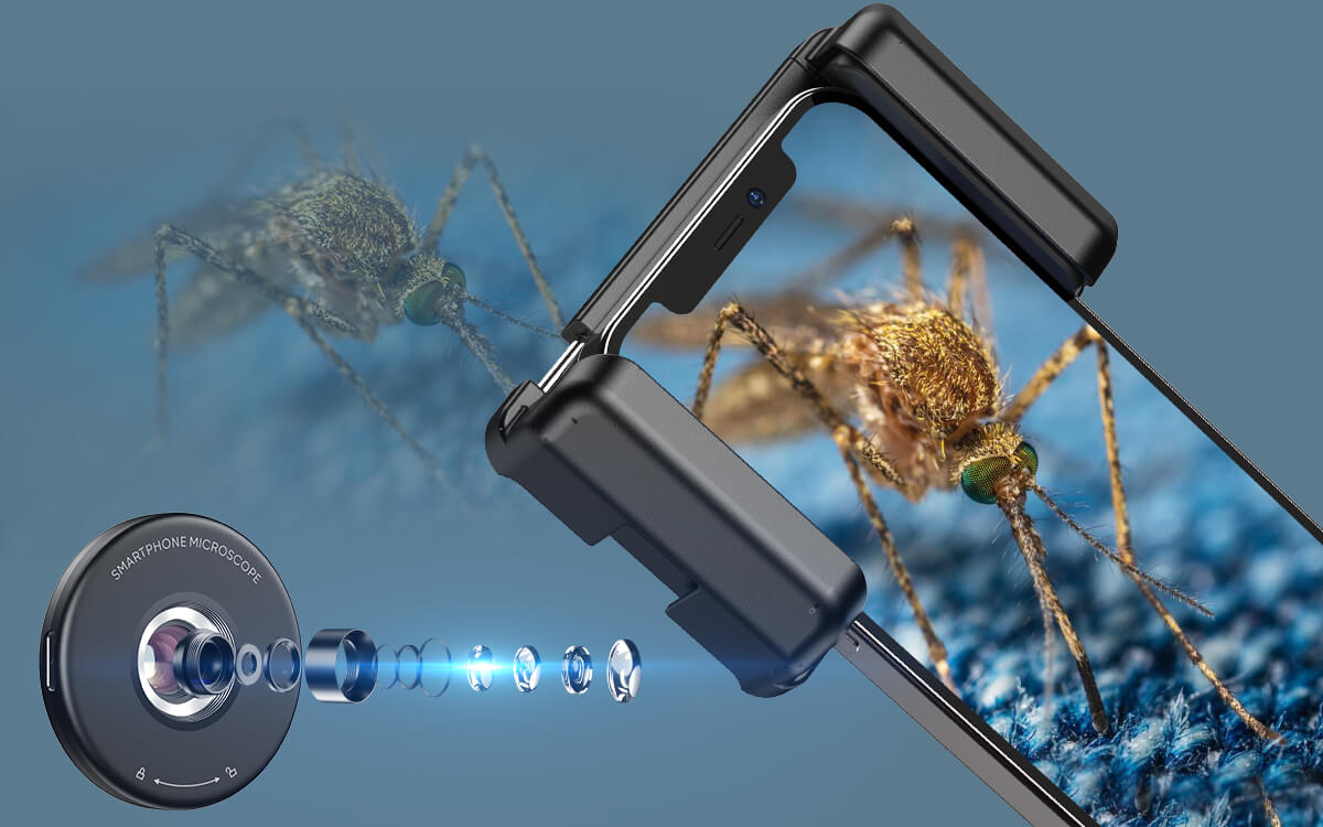 MS009 HD Portable Smartphone Microscope - Apexel