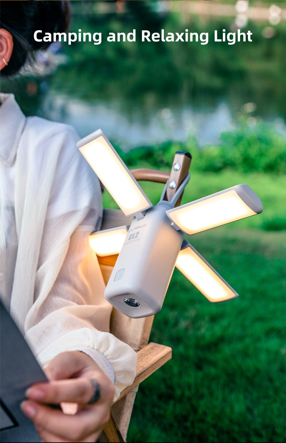 Camping and Relaxing Light