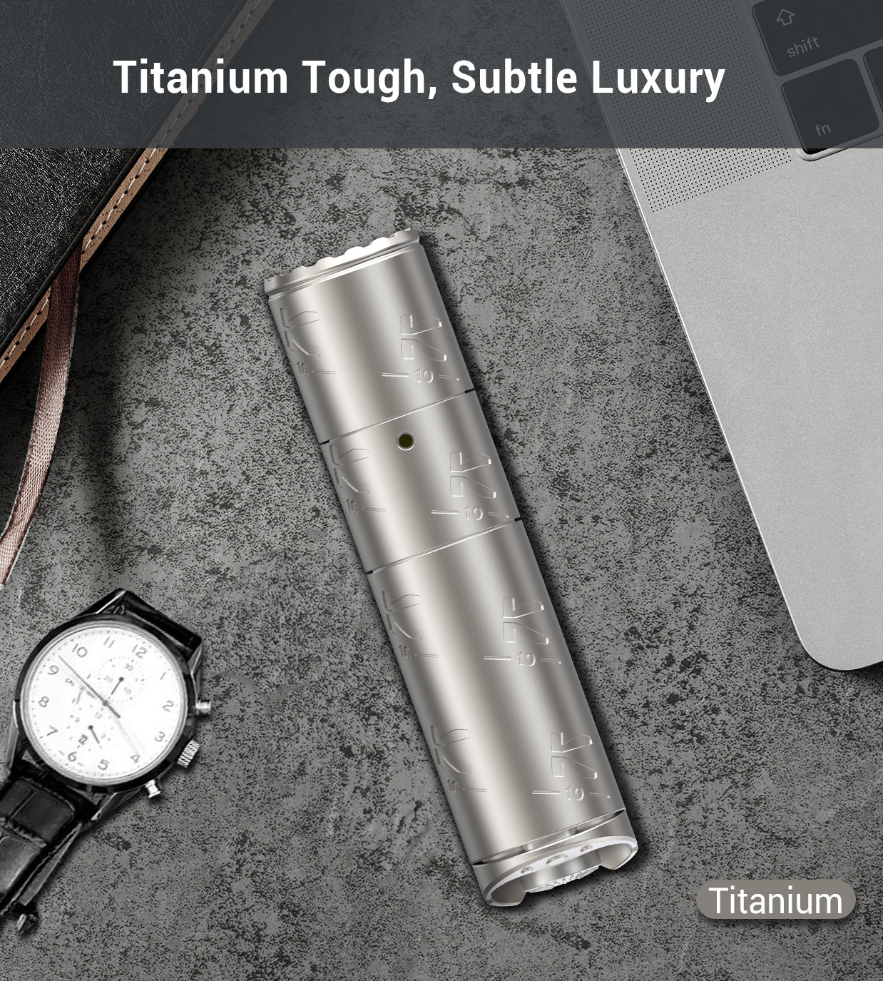 la construction durable et la batterie rechargeable garantissent une fiabilité