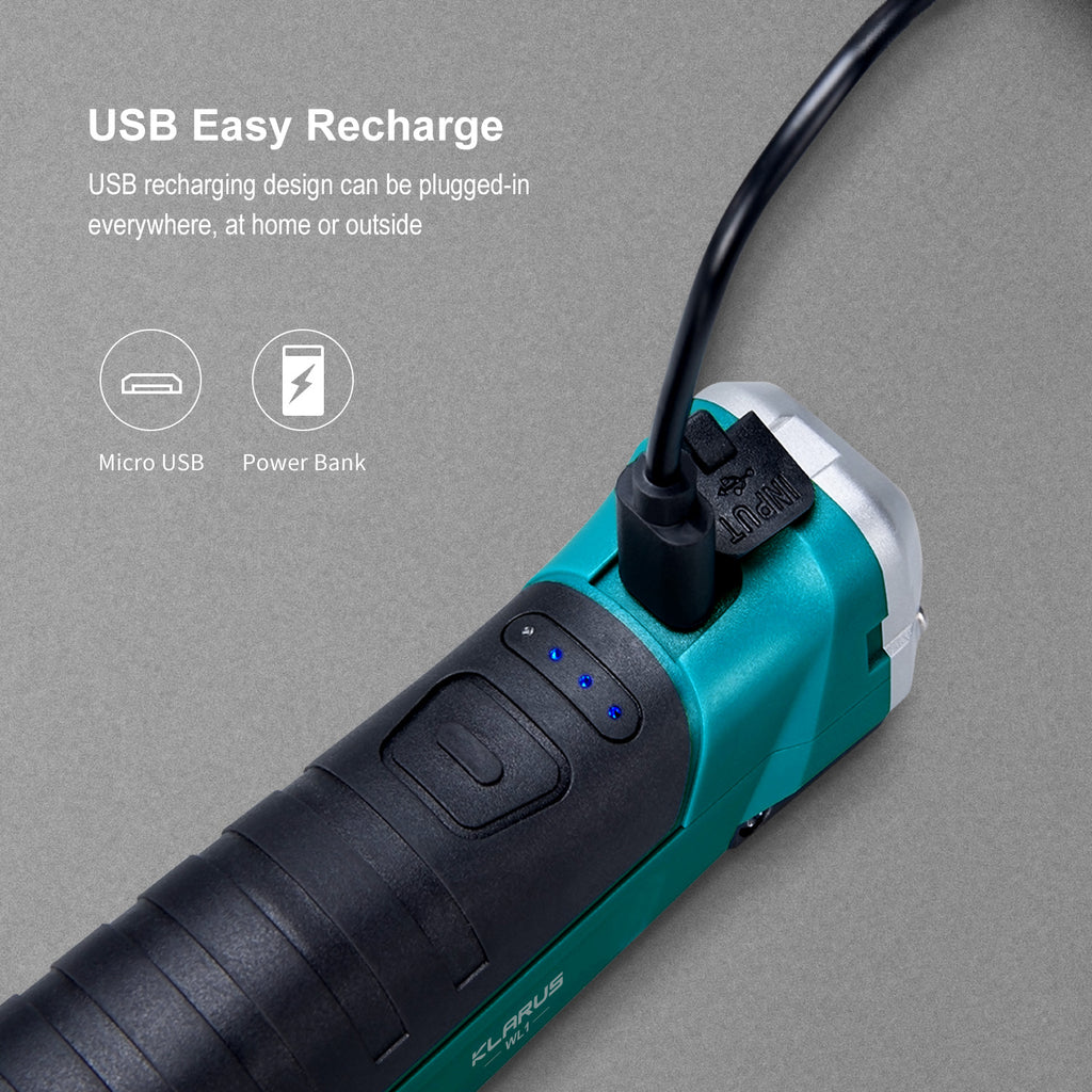 usb fast charging 550 lumens work light
