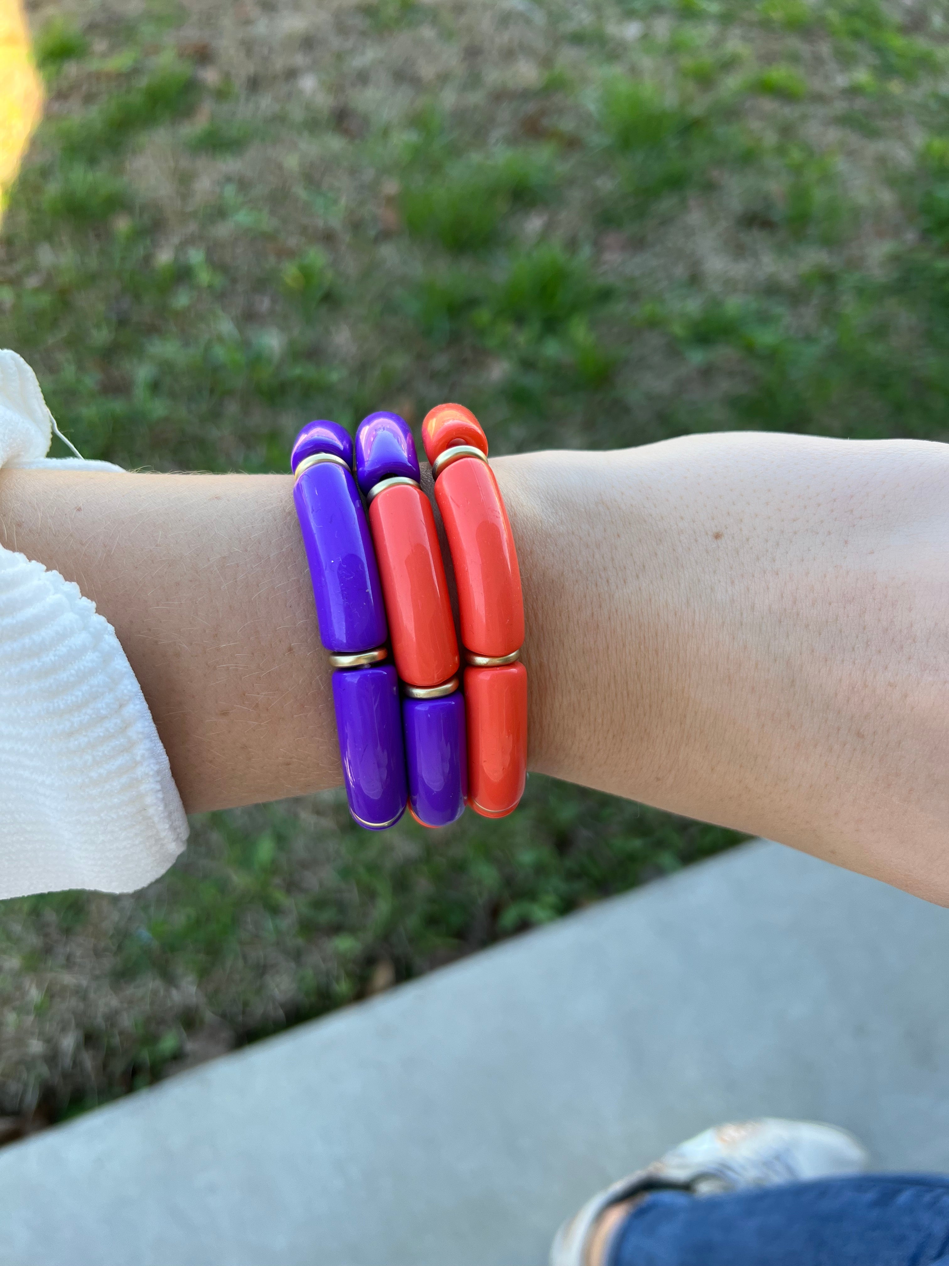 GameDay Chunky Tube Bracelet