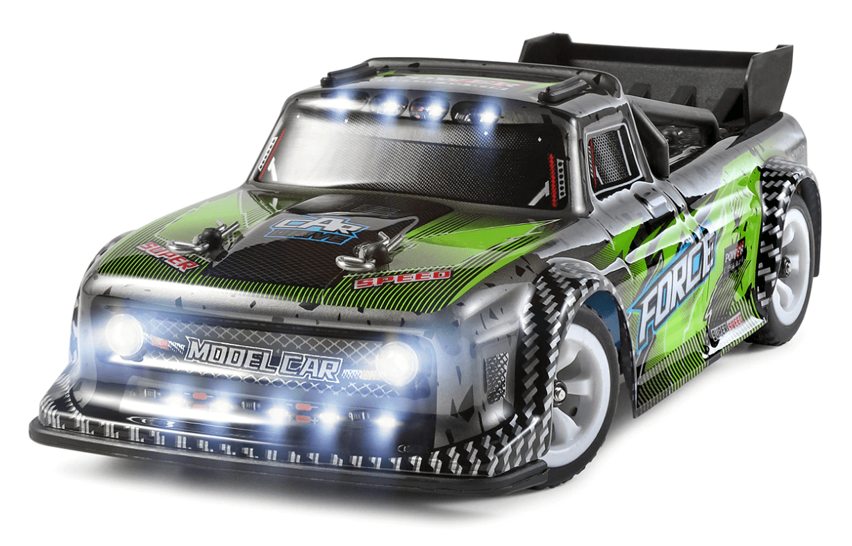 WLToys 284131 RC Car High Speed LED Lights 2 Batteries Included