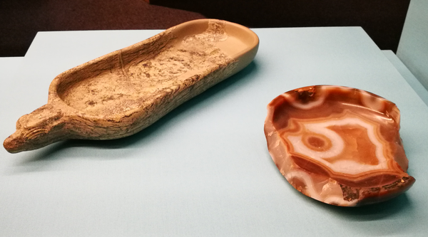 green marble dish