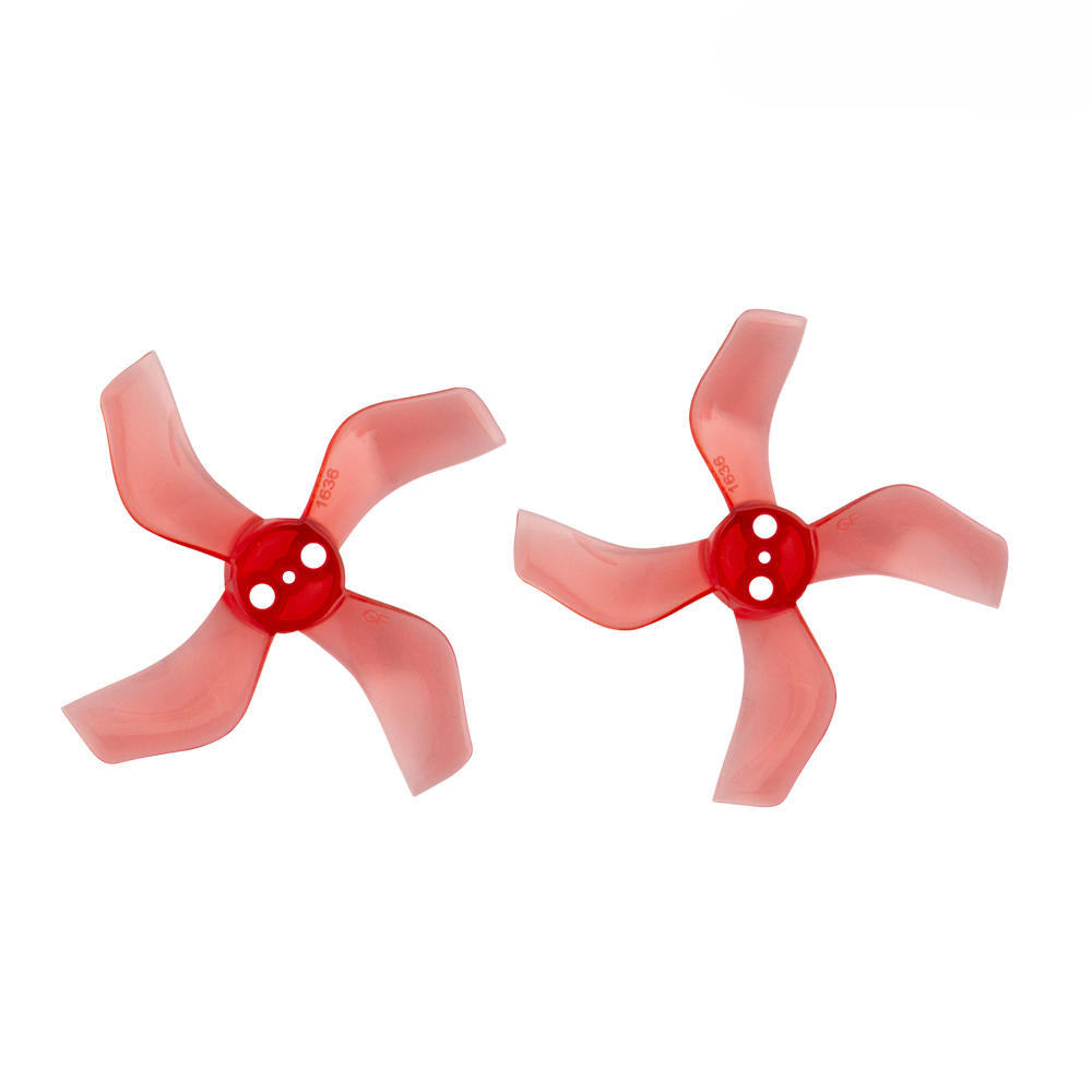 4 Pairs Gemfan 1636 1.6x3.6x4 40mm 1.5mm Hole 4-blade Propeller