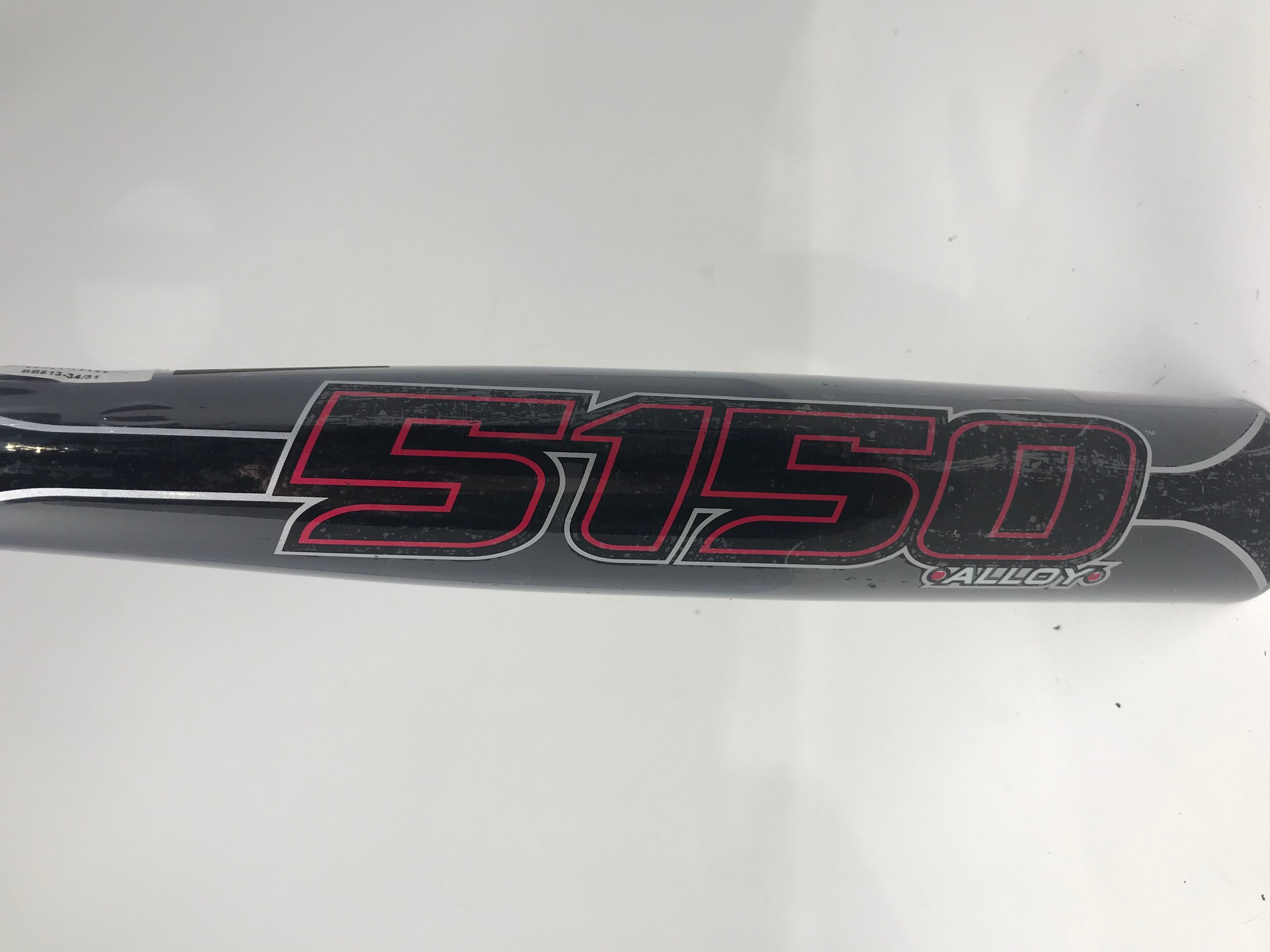 New Other Rawlings BB513 34/31 5150 Alloy Black/Red BBCOR Baseball Bat 2014 -3