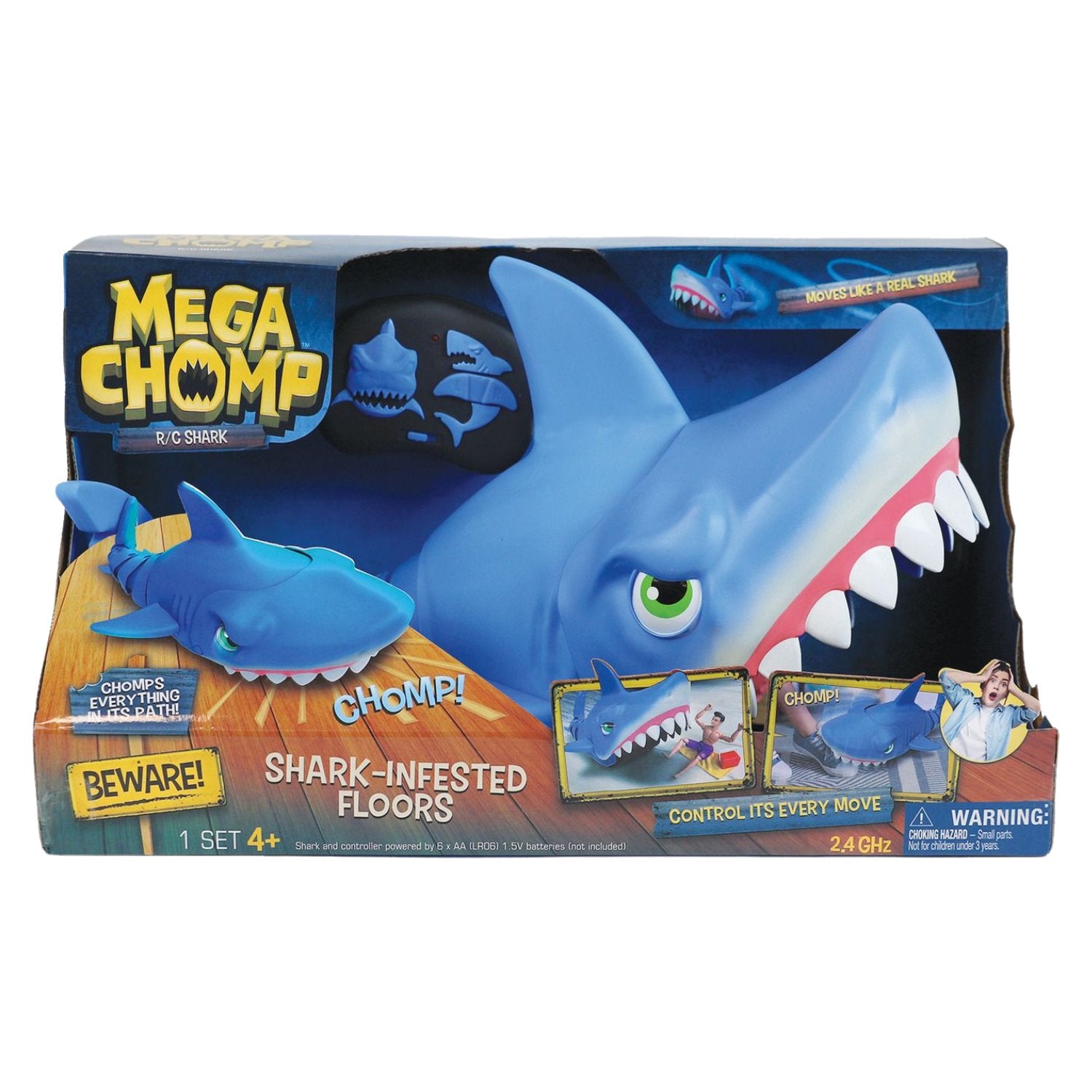Mega Chomp Remote Control Shark Fun Kids Toy