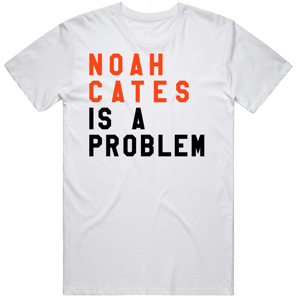 Noah Cates Is A Problem Philadelphia Hockey Fan V3 T Shirt