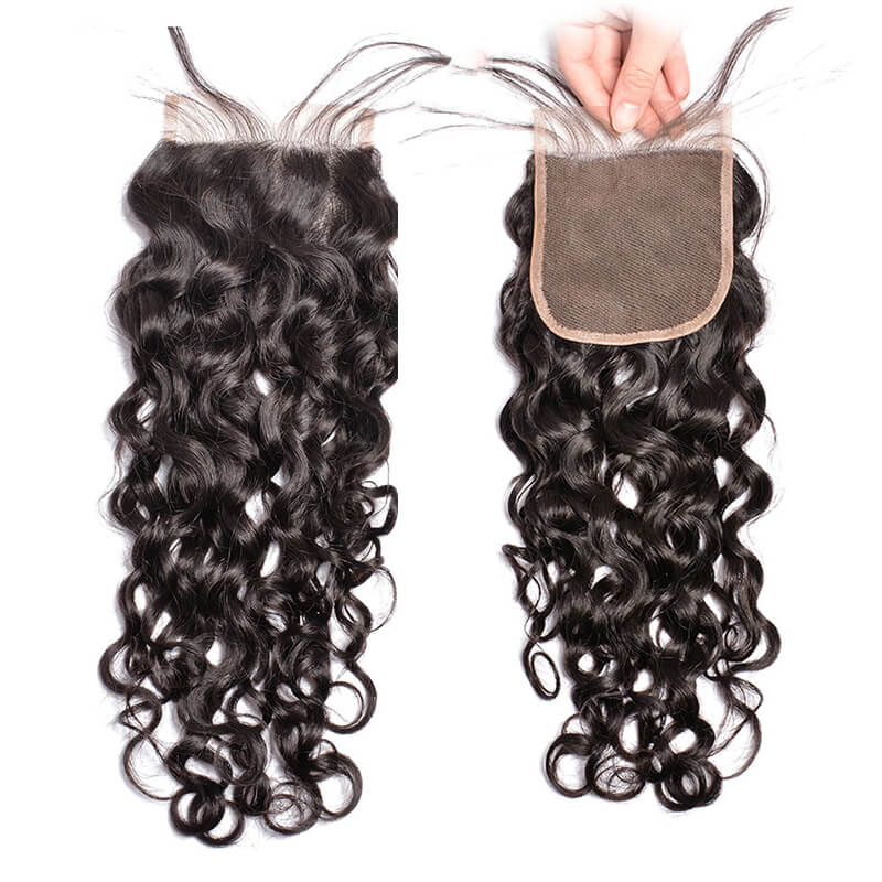 Indian Natural Wave Lace Closure