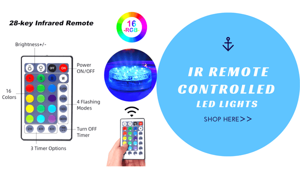 IR Remote Controlled LED lights