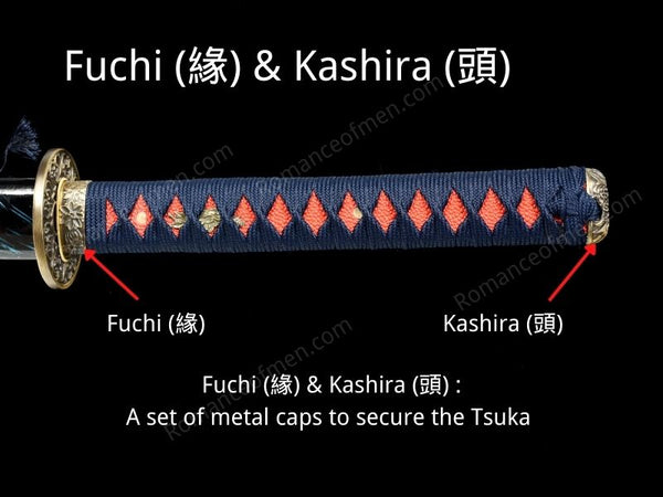 Katana Anatomy - Fuchi & Kashira photo