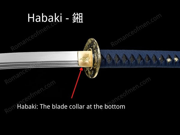 Katana Anatomy - Habaki photo