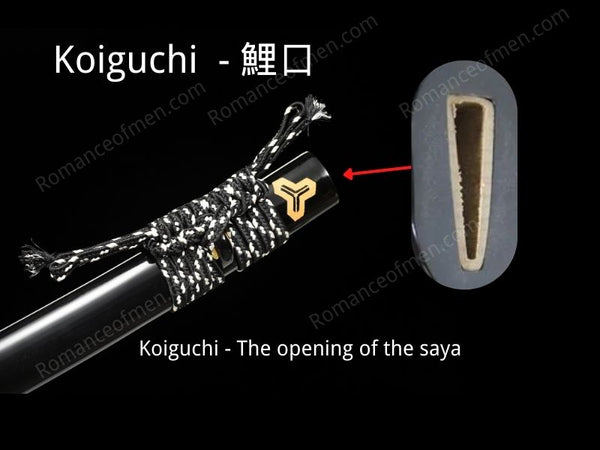 Katana Anatomy - Koiguchi photo