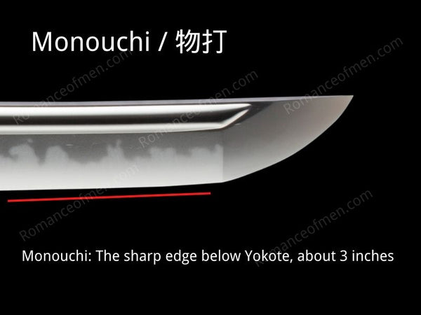 Katana Anatomy - Monouchi photo