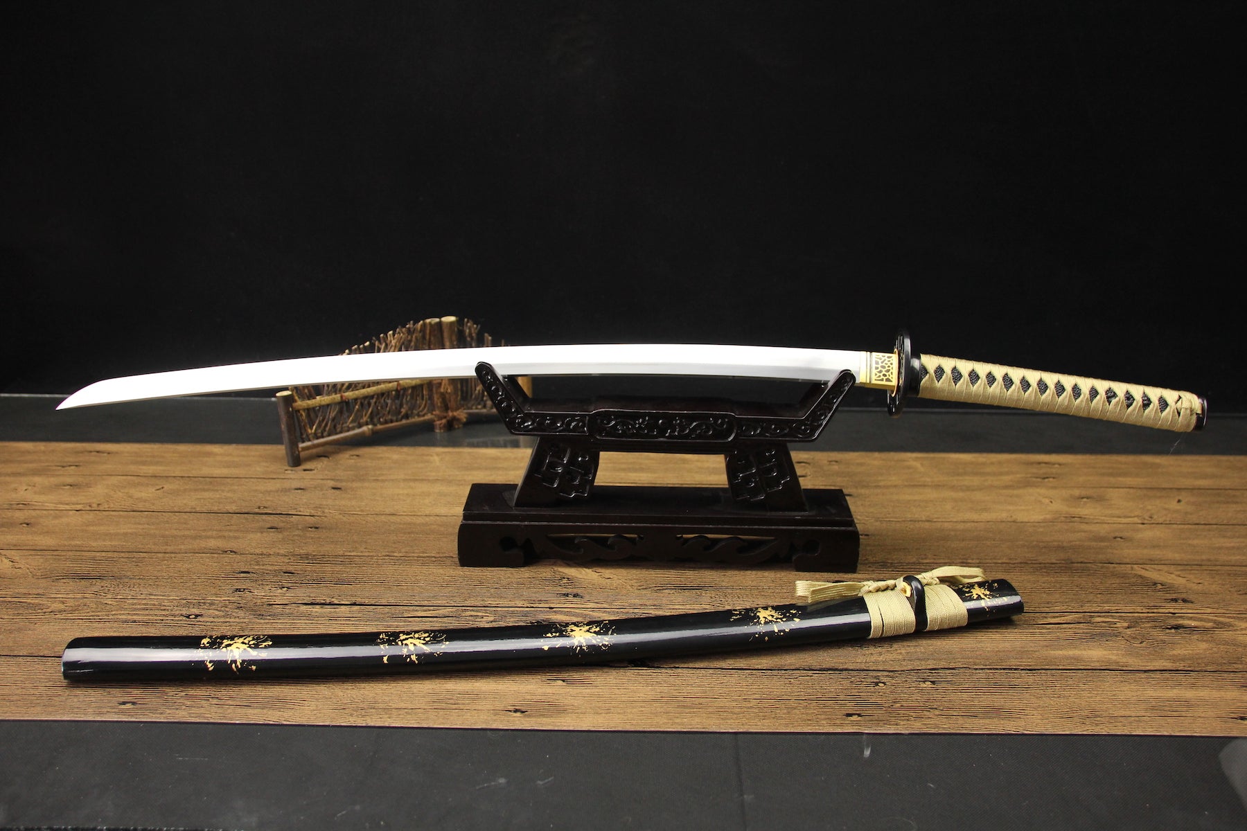 Real Katana Samurai Sword Handmade Battle Ready Full Tang T10 Steel Bl