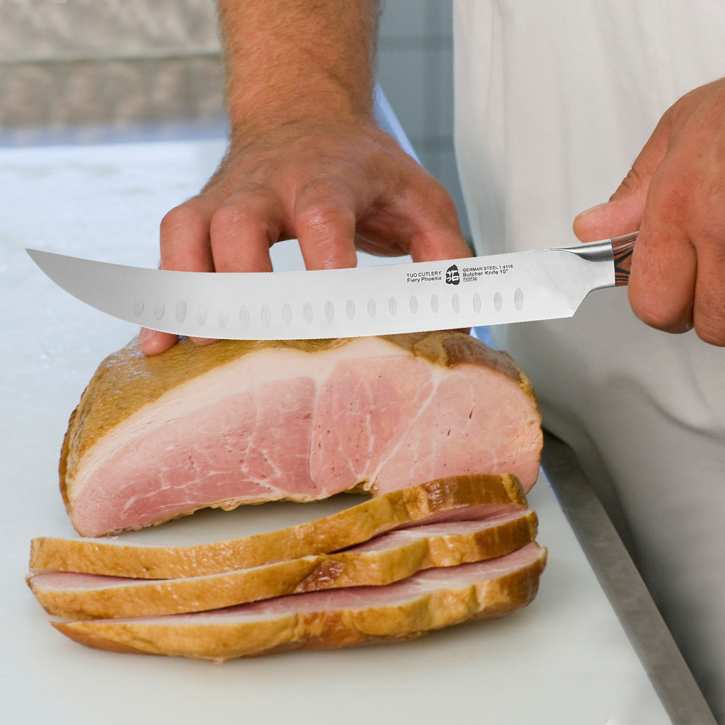 butcher knife,10 inch butcher knife,cutlery,TUO cutlery,meat knife