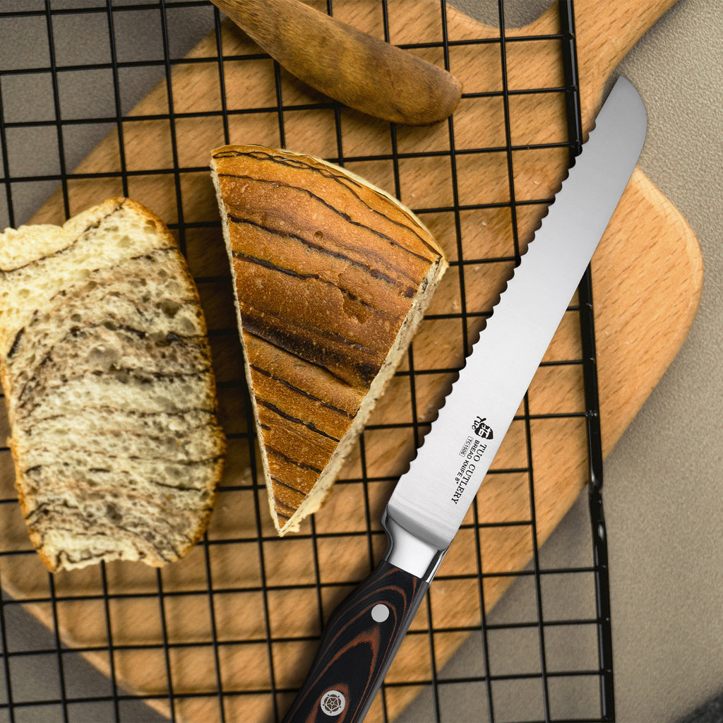 bread knife,8 inch,cutlery,tuo cutlery,knife