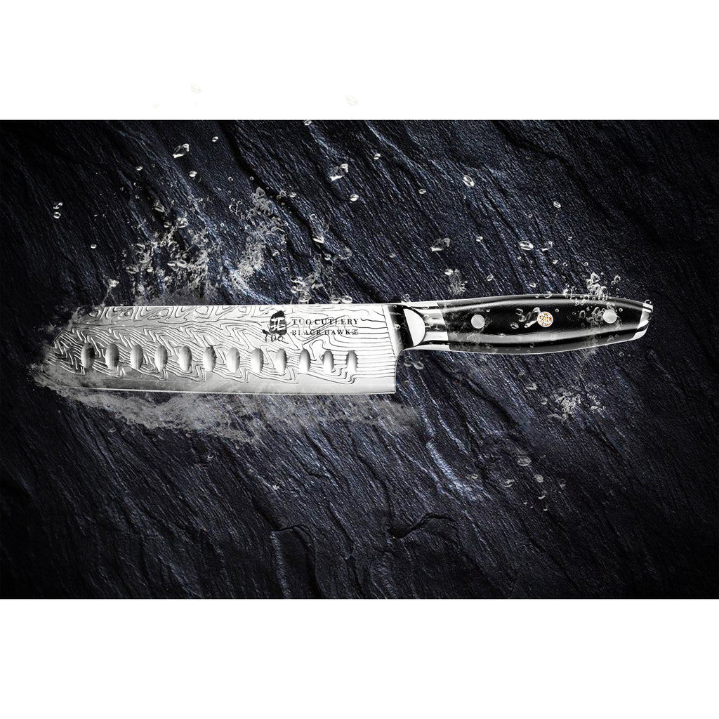 Santoku knife, Santoku, Japanese knife, tuo cutlery, kitchen knives, cutlery