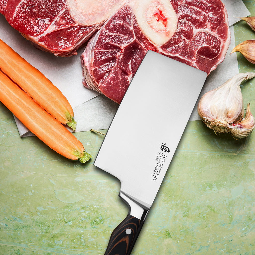 cleaver,meat knife,legacy series,Chinese knife,tuo cutlery