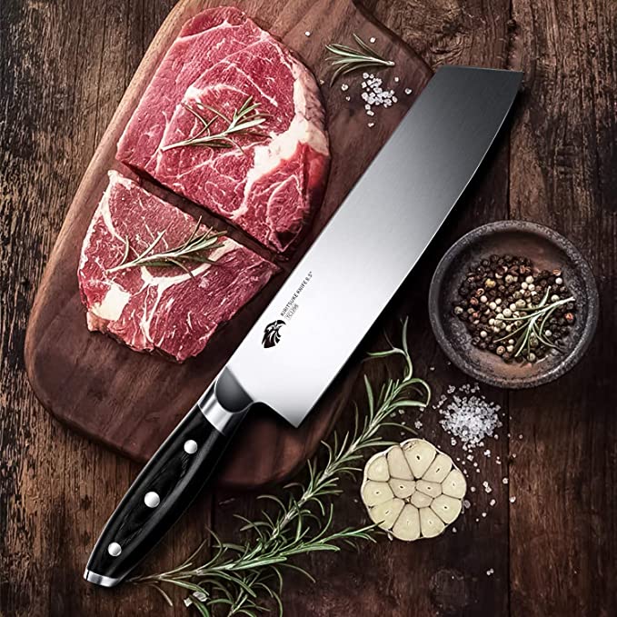 Tuo Cutlery, Kiritsuke Knife, Japanese Knife, Professional Chef’s Knife,Premium High Carbon Stainless Steel, Full Tang, Ergonomics handle, Vegetable Meat Kitchen Knife, Cookware, Kitchenware, Super sharp blade