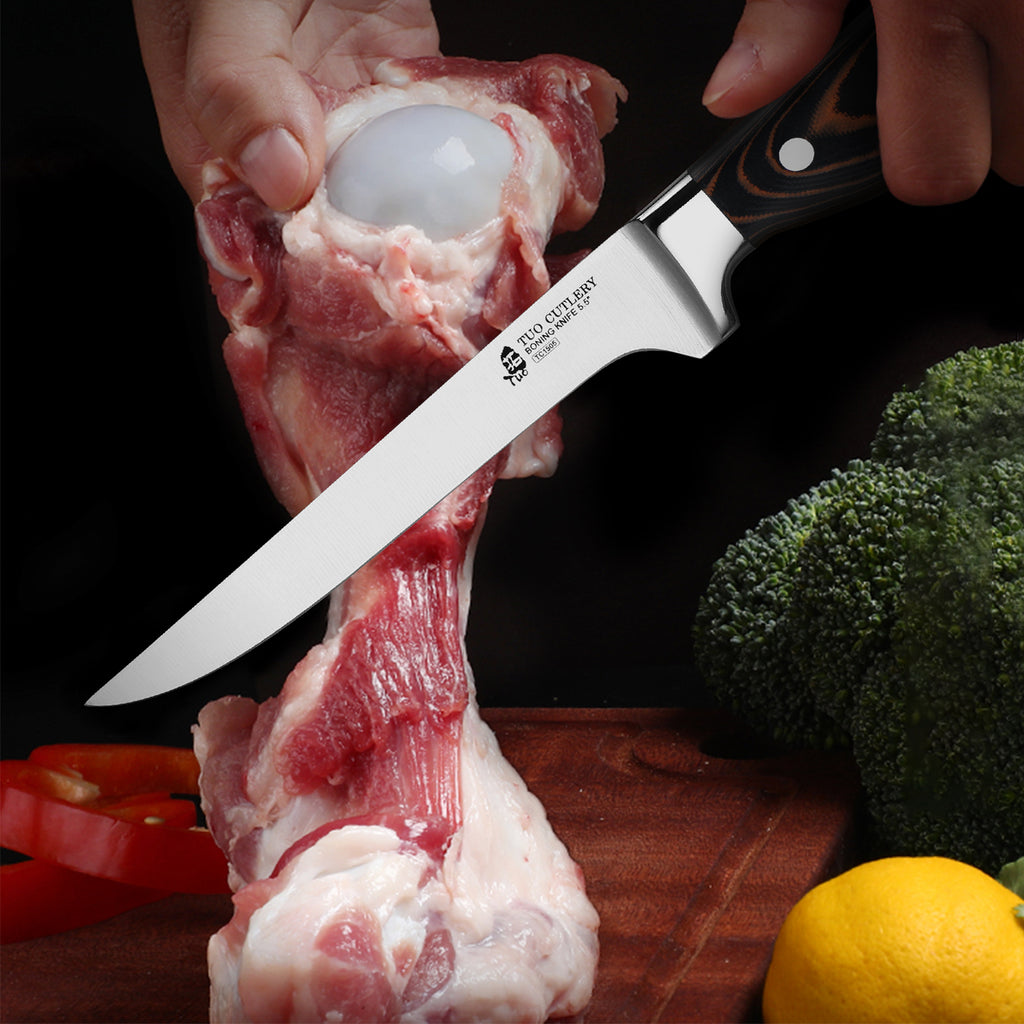 boning knife,meat knife,cutlery,tuo cutlery
