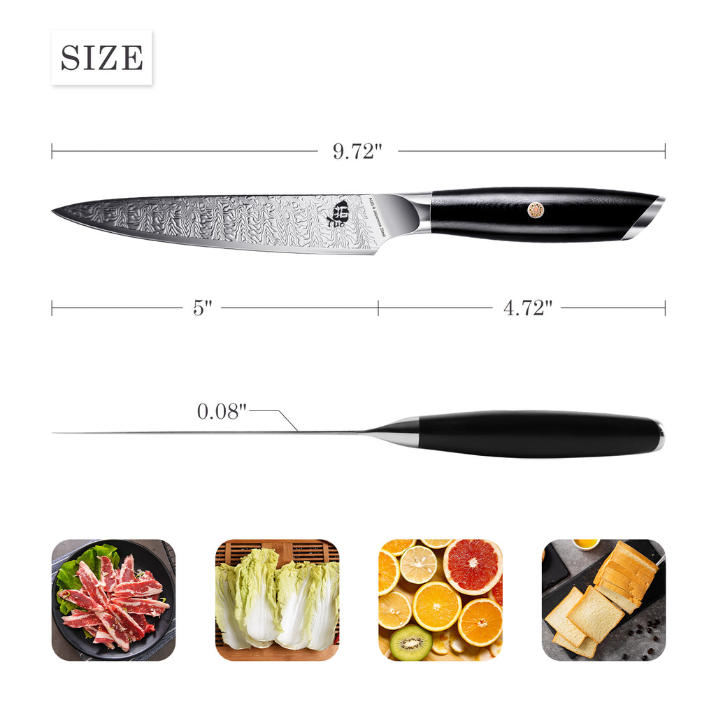Best Kitchen Utility Knife, Utility Knife Kitchen, Utility Knife Cooking, Chef Utility Knife, Small Kitchen Knife, Best Kitchen Knife, Kitchen Cutlery