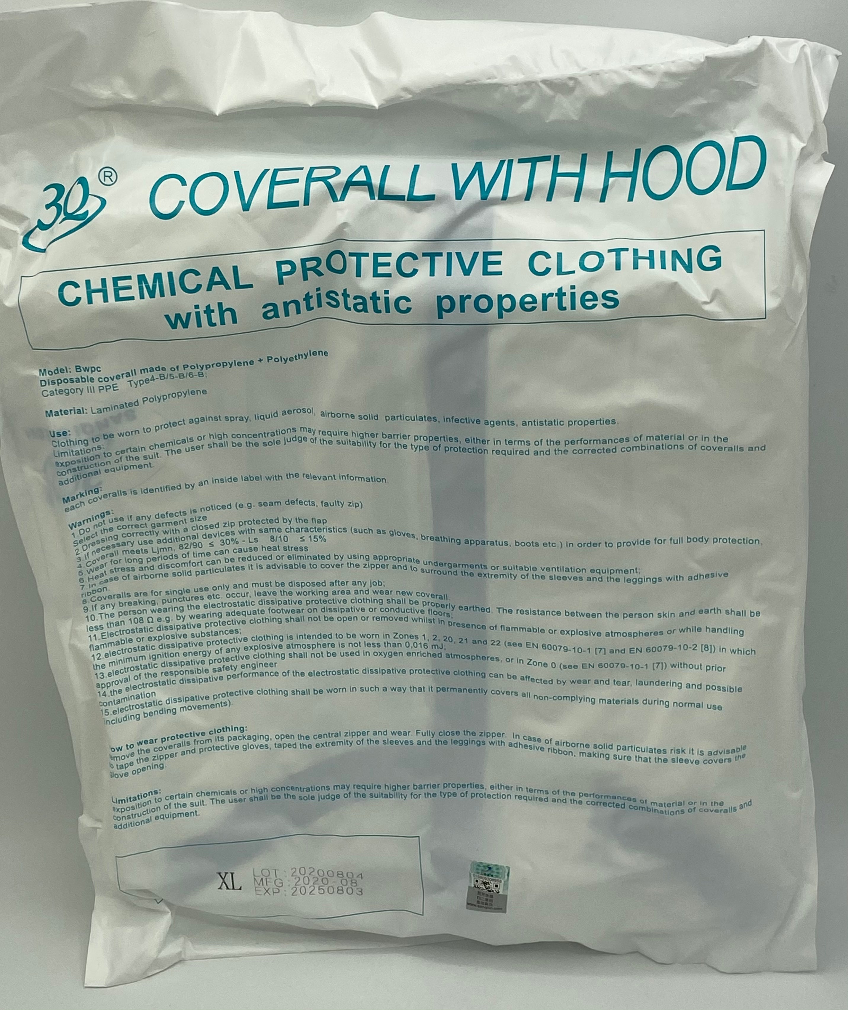 DISPOSABLE MEDICAL PROTECTIVE COVERALLS Gown