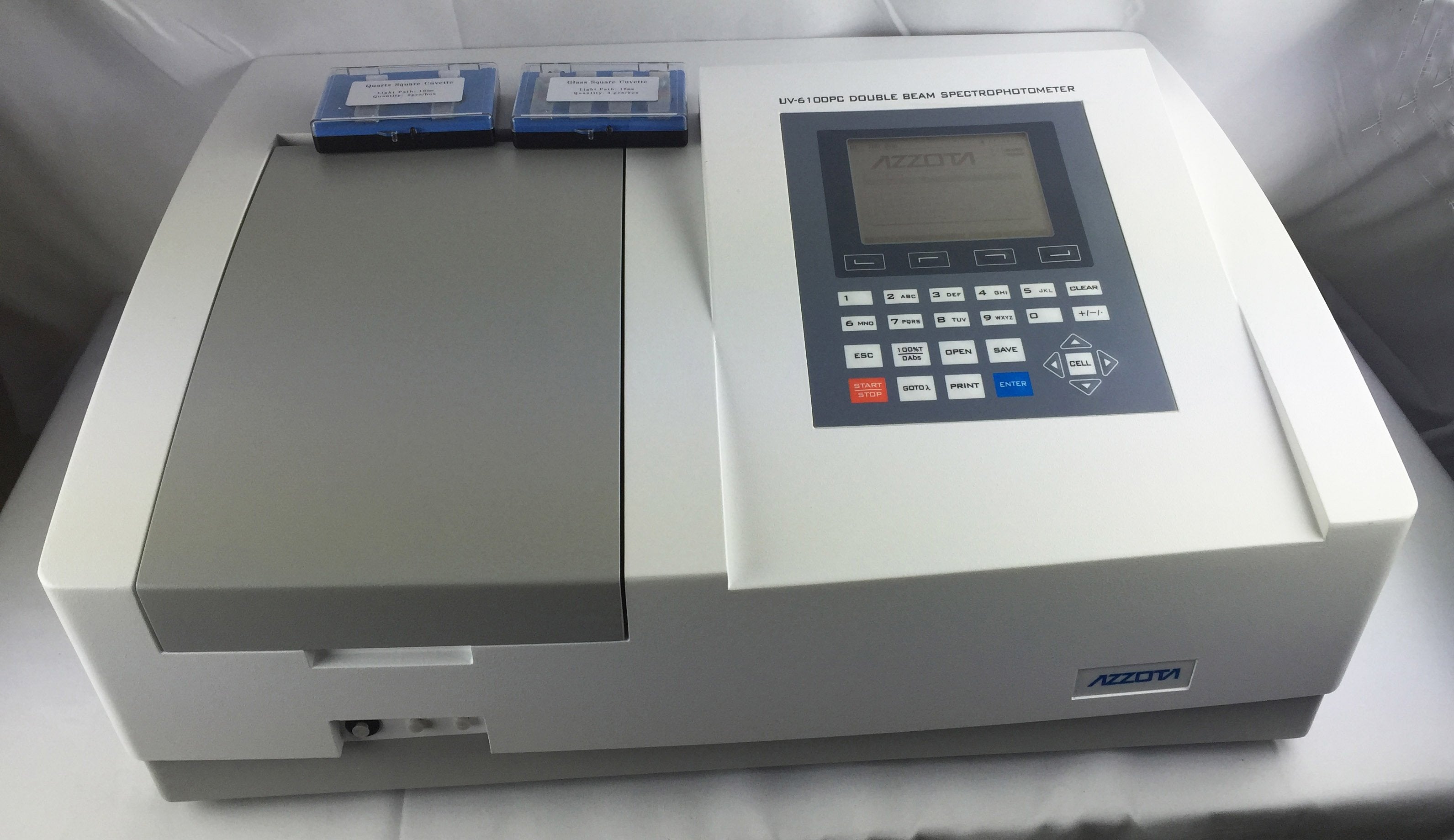 Azzota? Double Beam Scanning Stand-Alone UV-VIS Spectrophotometer with PC software.  SE6100PCS