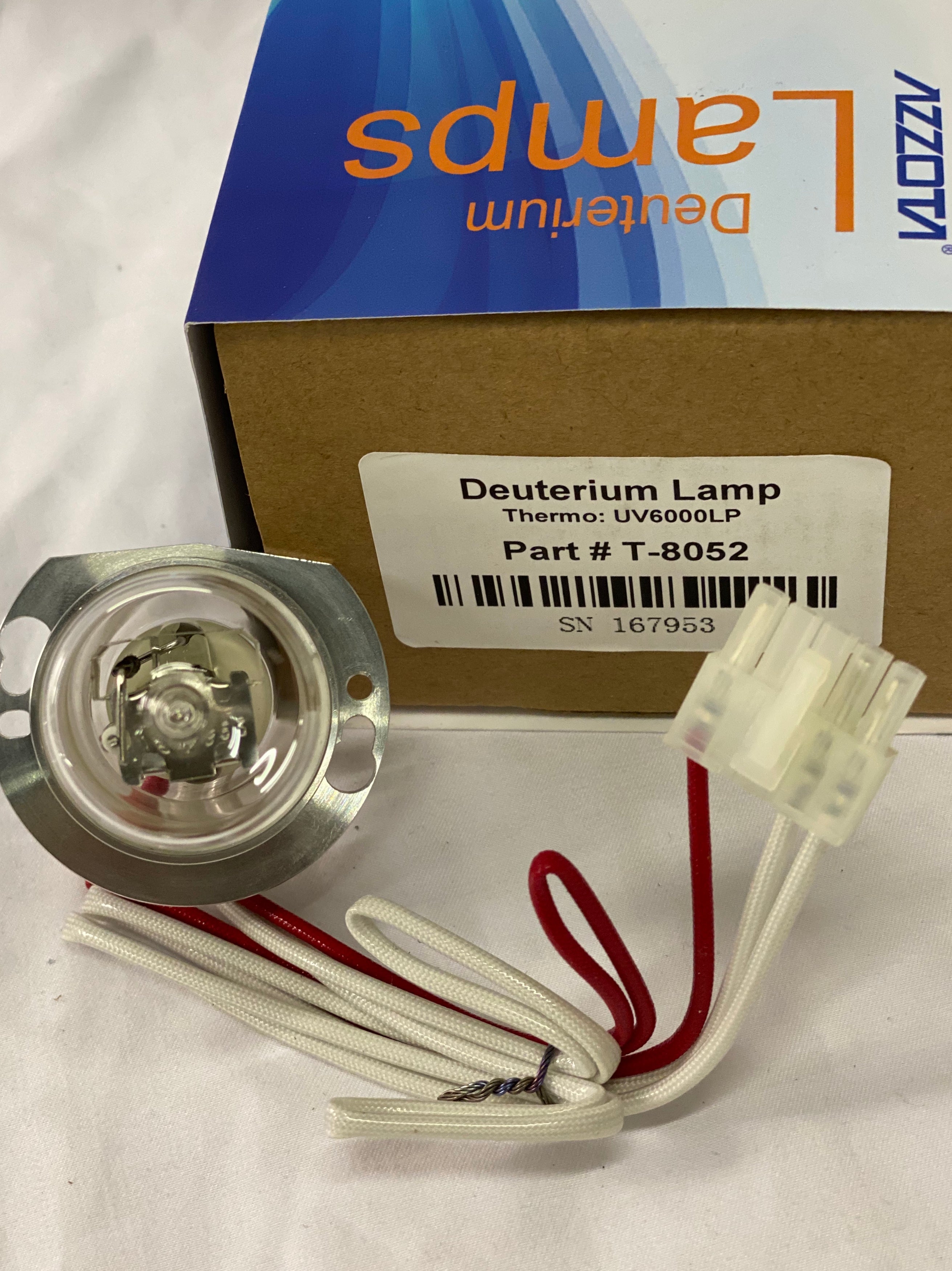 Azzota? Deuterium Lamp, Equivalent to Thermo PN# 108052