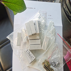 Includes G4 bulb, installation manual, gloves