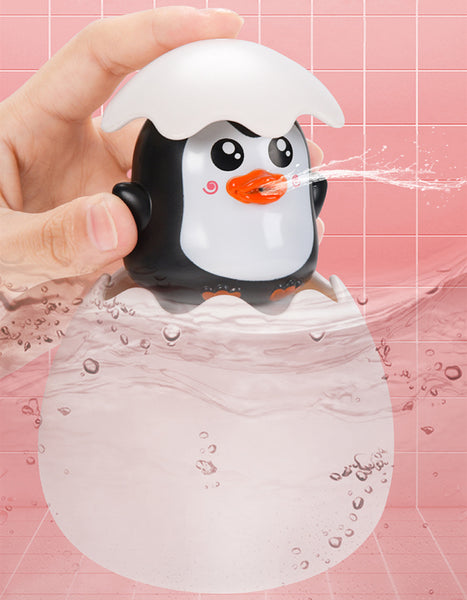 Sprinkler Eggshell Baby/Toddler Children's bathroom Sprinkler Duck/Penguin/Dinosaur Bath Toy