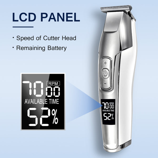 Luckyfine Hair Clippers for Men, Electric Barbers Hair Cutting, Professional Cordless Clippers Kit, 3 Length Settings