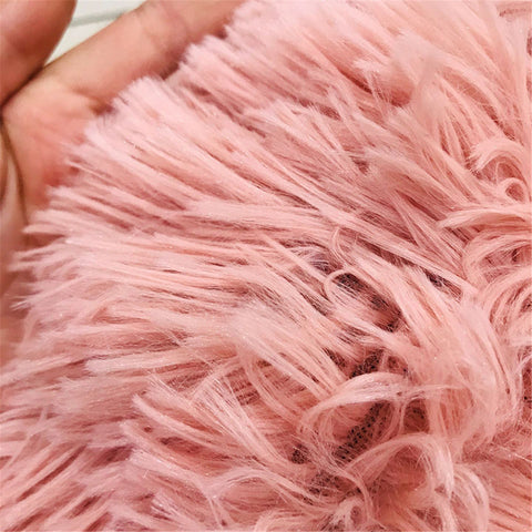 Winter Warm Round Pet Bed Dog Cat Bed Long Plush Super Soft Kennel Dog Cat Comfortable Sleeping Cushion