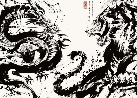 Chinese zodiac dragon tiger-taikongsky
