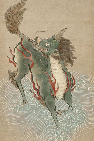 Chinese zodiac xie zhi-taikongsky