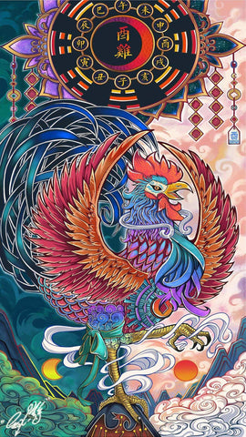 Rooster Chinese zodiac taikongsky