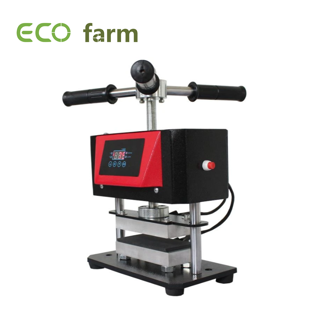 ECO Farm Rotating Dual Heat Plates 6 * 12 CM High Efficient Rosin Press Machine