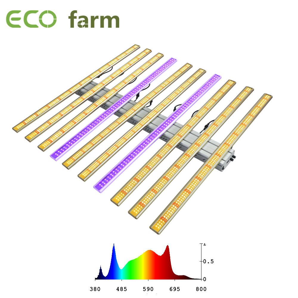 ECO Farm 700W/860W/1060W UV IR Separately Control LED Grow Light With Samsung Chips