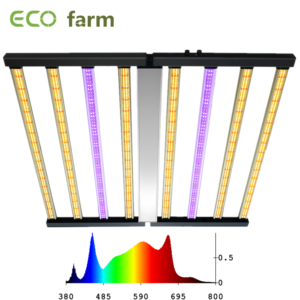 ECO Farm YT Series 720W/860W Foldable Full Spectrum LED Grow Light Strips With Samsung Chips