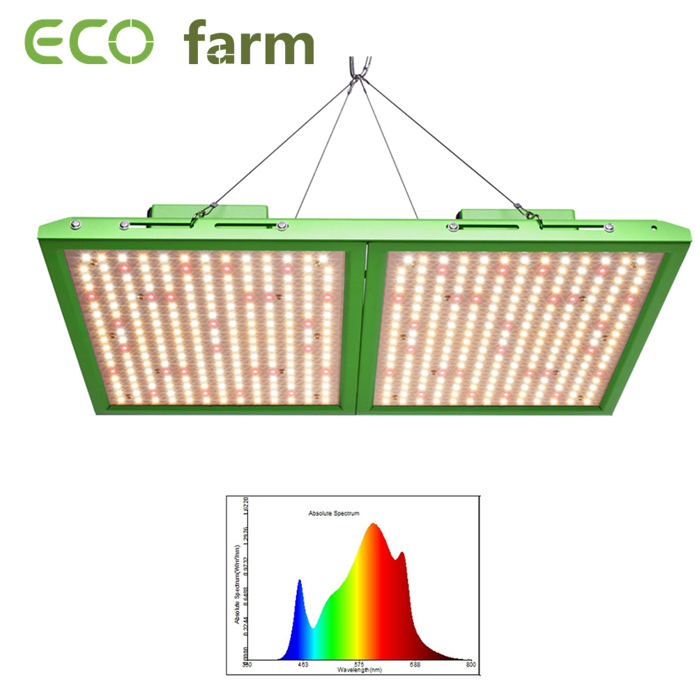 ECO Farm Spliced 100W/200W/300W/400W/500W/600W Quantum Board Full Spectrum Green Type With Samsung 281B Chips