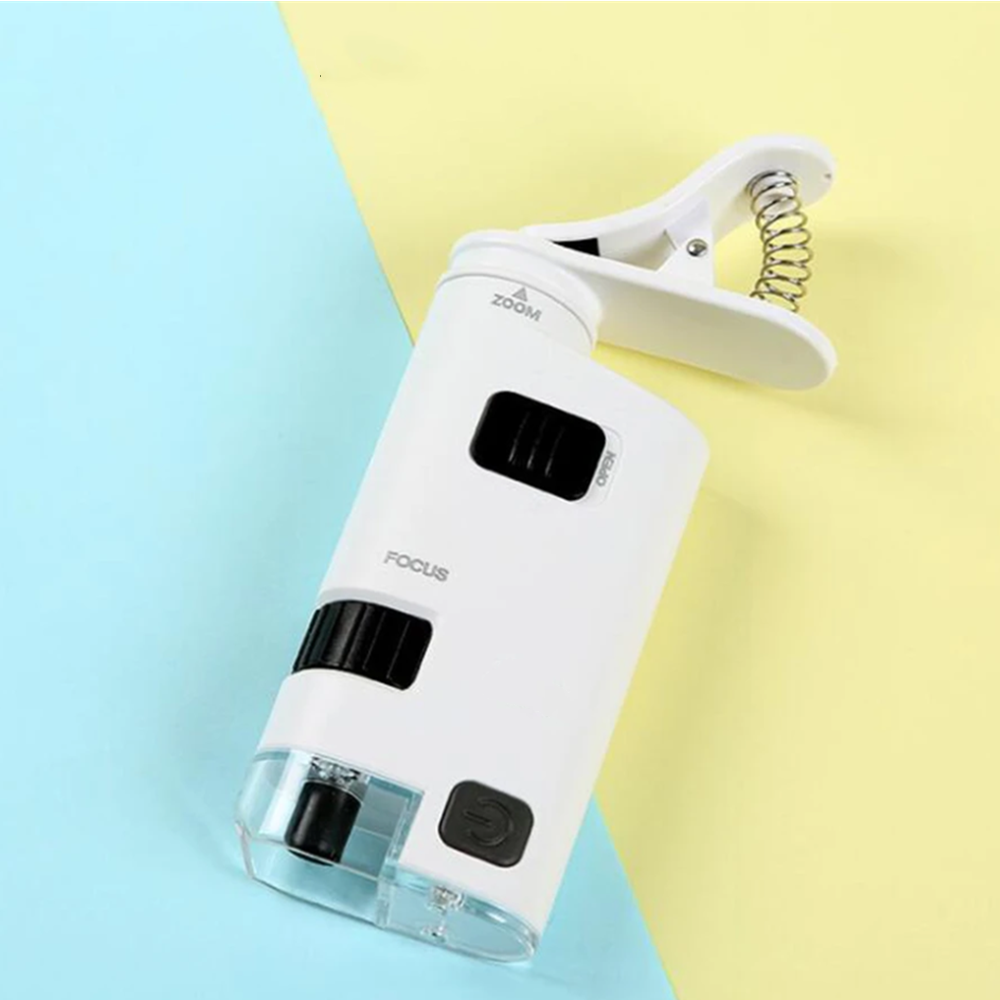 ECO Farm Portable Pocket LED Microscope Magnifier Mini Magnifying Tools