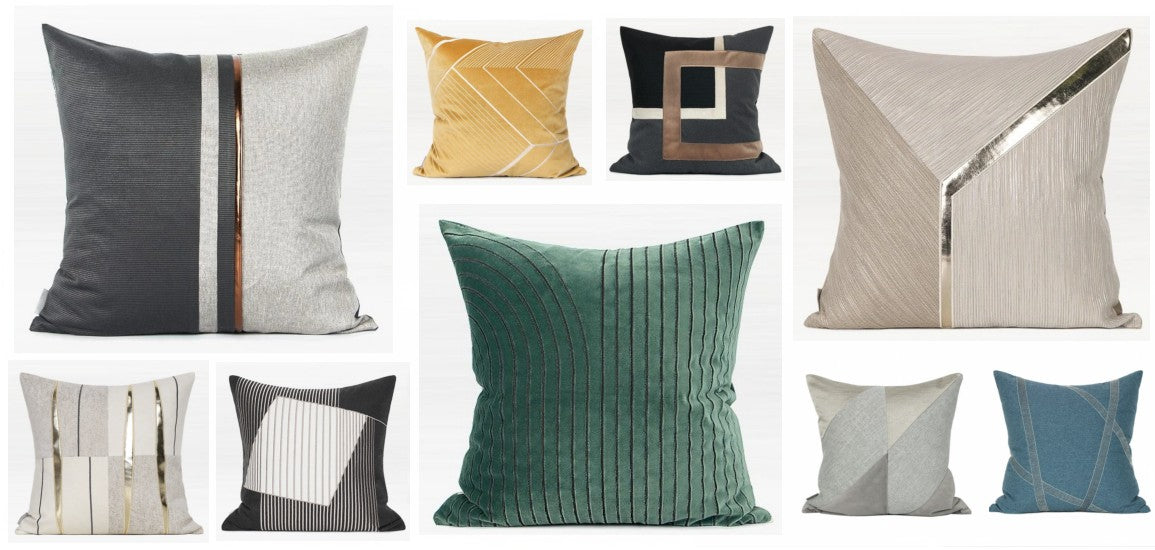 Modern throw pillows, modern sofa pillows, modern couch pillows, decorative modern throw pillows, contemporary modern pillows, geometric modern throw pillows, fancy modern sofa pillows